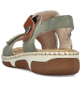 Rieker Rieker Sandals 66280-52 Zielone 39 7