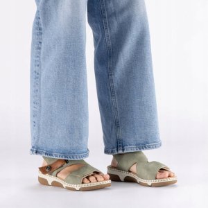 Rieker Rieker Sandals 66280-52 Zielone 39 9