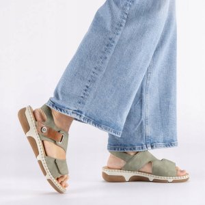 Rieker Rieker Sandals 66280-52 Zielone 39 10
