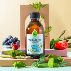 Carriwell Olini Olej dla dziecka z witaminami A D3 E K2 250ml 7