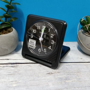 Seiko Budzik Seiko QHT015K 7 cm składany podróżny . 2