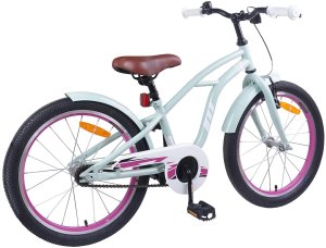 vidaXL vidaXL Rower Dziecięcy 18 Cali dla dzieci w wieku 5-7 lat Jasnozielony 3