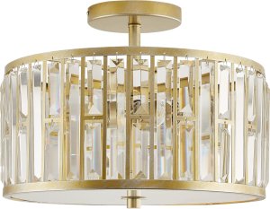 Lampa sufitowa Cosmo Light Plafon pałacowy Kyiv C03411CP kryształy kryształy złoty 3