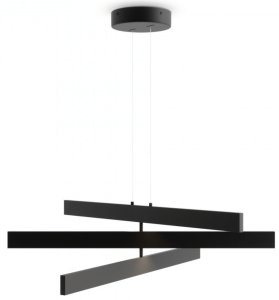 Lampa wisząca Maytoni Lampa wisząca Origami MOD163PL-L38B4K1 LED 46W 4000K regulowana czarna 2