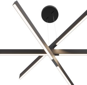 Lampa wisząca Maytoni Lampa wisząca Origami MOD163PL-L38B4K1 LED 46W 4000K regulowana czarna 3