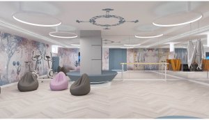 Lampa sufitowa Shilo Plafon lampa metalowa Agari 1333 LED 38W 4000K biały pierścień 4