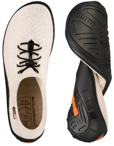 Buty trekkingowe męskie Big Star SH5001M Buty męskie barefoot merino kremowy/czarny 41 4