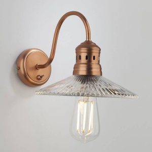 Kinkiet DAR Kinkiet ścienny retro Adeline ADE0764 Dar Lighting kapelusz miedziany 2