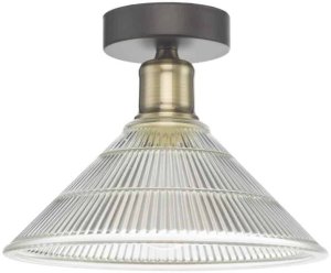 Lampa sufitowa PINOKIO Lampa sufitowa Boyd BOY0175 Dar Lighting na korytarz szklana mosiądz 2