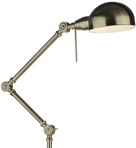 Lampa podłogowa DAR Podłogowa lampa vintage Ranger RAN4975 Dar Lighting regulowana mosiądz 2