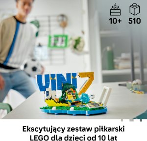 LEGO Editions Football Vini Jr. — piłkarskie momenty (43027) 2