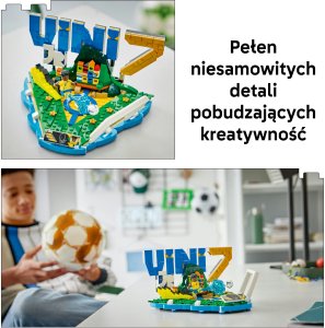 LEGO Editions Football Vini Jr. — piłkarskie momenty (43027) 3