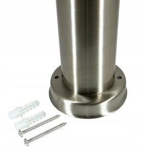SuperLed Lampa stojąca słupek Springi L 6721 SuperLED ogrodowy chrom 4