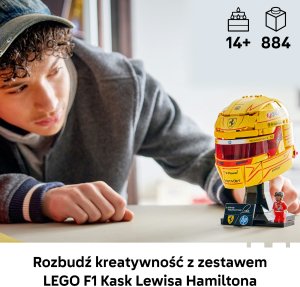LEGO Editions Kask Lewis Hamilton Scuderia Ferrari HP (43022) 2
