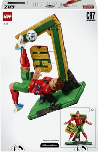LEGO Editions Cristiano Ronaldo — piłkarska legenda (43016) 10