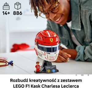 LEGO Editions Kask Charles Leclerc Scuderia Ferrari HP (43014) 2