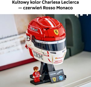 LEGO Editions Kask Charles Leclerc Scuderia Ferrari HP (43014) 3