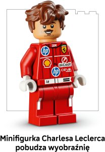 LEGO Editions Kask Charles Leclerc Scuderia Ferrari HP (43014) 5