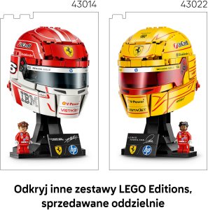 LEGO Editions Kask Charles Leclerc Scuderia Ferrari HP (43014) 7