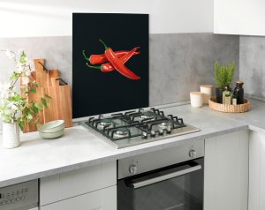 Wenko Szklana płyta kuchenna HOT PEPERONI, 60 x 70 cm, WENKO 5