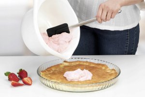 Maximex Silikonowa łyżka i szpatułka, uchwyty ze stali nierdzewnej, Maximex 2
