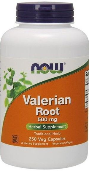 NOW Foods Valerian Root 500mg 100 kapsułek 1