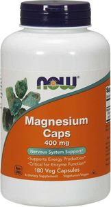 NOW Foods NOW Foods Magnesium 400mg 180 kaps. - NOW/325 1