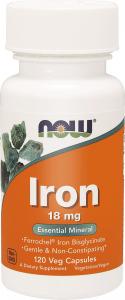 NOW Foods Iron 120 kapsułek 1
