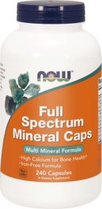NOW Foods Full Spectrum Minerals 240 kapsułek 1