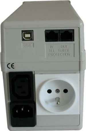 UPS Powercom BNT 600AP G USB/RJ/AVR BIAŁY 2