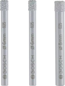 Wiertło Bosch WIERTŁO DIAMENTOWE DiaTileDrillSet6-6-8 2