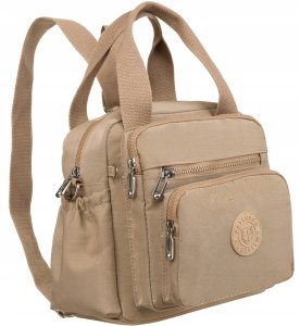 Plecak turystyczny Peterson Praktyczny Torboplecak Damski Wykonany Z Nylonu Lumarko! 4