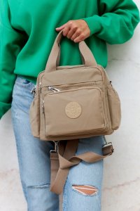 Plecak turystyczny Peterson Praktyczny Torboplecak Damski Wykonany Z Nylonu Lumarko! 10