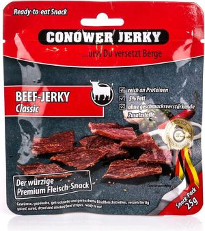 Conower Jerky Suszona wołowina Beef Classic 25g Conower Jerky roz. uniw 1