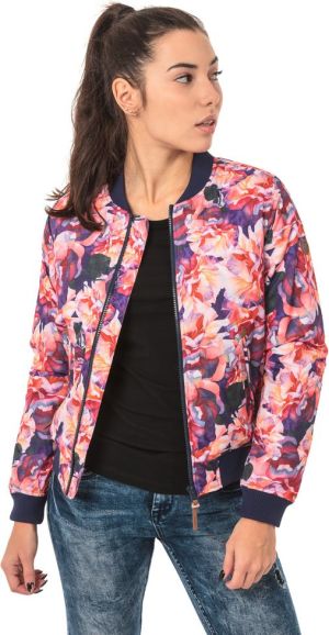 Iguana Kurtka damska Kahina Pink Floral Print/Patriot Blue r. S 7