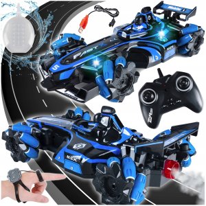 LeanToys B4E1 SAMOCHÓD RC STEROWANY GESTAMI         BOLID DYM 6