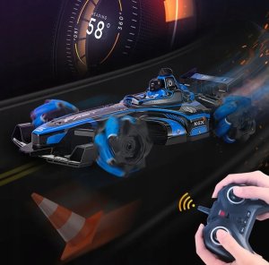 LeanToys B4E1 SAMOCHÓD RC STEROWANY GESTAMI         BOLID DYM 10