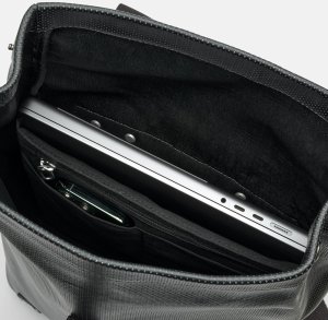 Brooks Plecak BROOKS PICKWICK REFLECTIVE LEATHER, Black, Pojemność 12L, Garbowana skóra 6