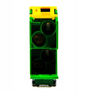 Pawbol Blok rozdzielczy Pawbol E.4095/Ż-Z 4x2,5-25 mm2/4x2,5-16 mm2 żółty/zielony 5