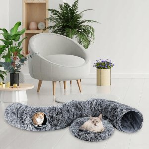 Unizoo ZW8I TUNEL LEGOWISKO DLA KOTA DOMEK 2w1   XL 12