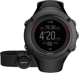 Zegarek sportowy Suunto Zegarek do biegania GPS Ambit3 Run Black (SS021257000) 1