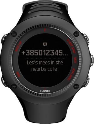Zegarek sportowy Suunto Zegarek do biegania GPS Ambit3 Run Black (SS021257000) 6