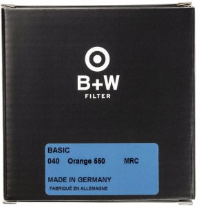 Filtr B+W Filtr pomarańczowy B+W Basic 040 Orange MRC 1102656 49mm 3