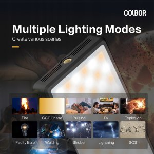 Lampa studyjna Savio COLBOR PL8B Led Pocket Panel 2500-9000K 6