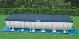Intex Basen ogrodowy stelażowy Ultra Frame Rectangular 732x366x132cm (28362NP) 2