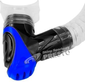 Aquatic Zestaw do nurkowania maska Zona + fajka Elba granatowy roz. uniwersalny 4