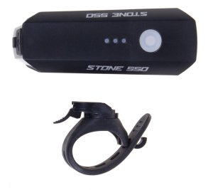 Verso Lampa przednia Verso STONE 550 USB-C 550 lm czarna Uniwersalny 2