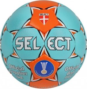 Select Piłka ręczna Ultimate IHF niebiesko- pomarańczowa r. 2 1