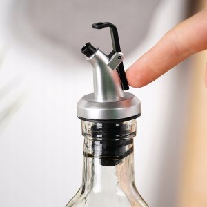 Vilde Butelka na Oliwę Ocet z Dozownikiem Szklana VILDE 250 ml Przezroczysta 5