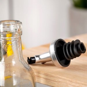 Vilde Butelka na Oliwę Ocet z Dozownikiem Szklana VILDE 250 ml Przezroczysta 8